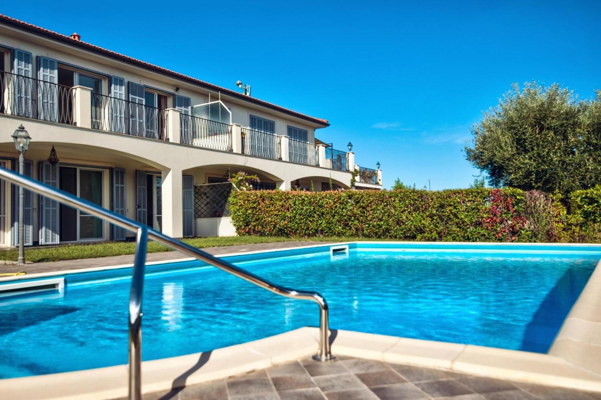 Villa Lucia Riviera Dei Fiori Pool - Happy Rentals San Remo Exterior foto